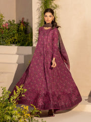 Iznik Eid Festive Embroidered Luxury Lawn Unstitched 3Pc Suit EFL-09
