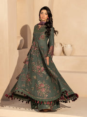 Iznik Eid Festive Embroidered Luxury Lawn Unstitched 3Pc Suit EFL-11
