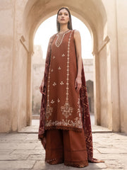 CELTS Dehleez Premium Embroidered Dhanak Unstitched 3Pc Suit D-06
