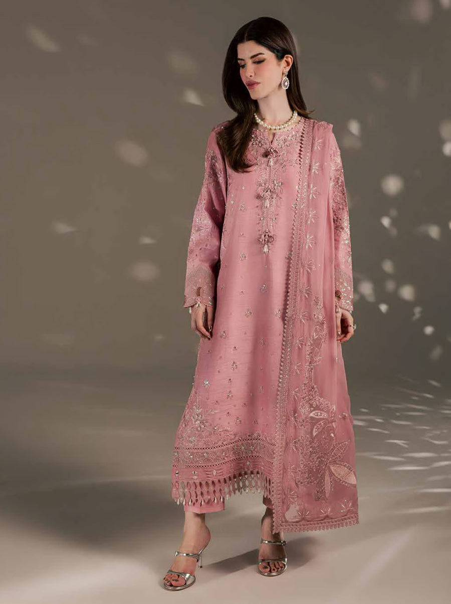 Nureh The Silk Embroidered Premium Silk Unstitched 3Pc Suit S-35