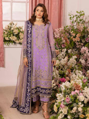 Charizma Diamond Dust Embroidered Luxury Chiffon Unstitched 3Pc Suit DD5-05