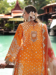 Charizma Aniq Vol-02 Embroidered Lawn Unstitched 3Pc Suit AN5-14
