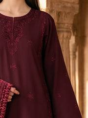 CELTS Dehleez Premium Embroidered Dhanak Unstitched 3Pc Suit D-08