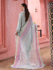 NUREH Bazar Embroidered Chikankari Lawn Unstitched 3Pc Suit NE-111