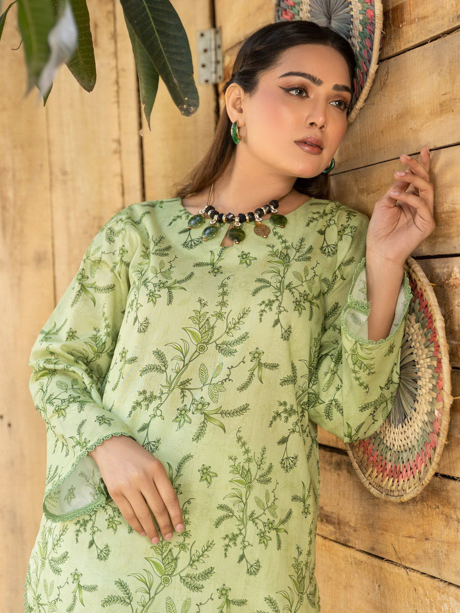 Motifz Classics Digital Printed Lawn Unstitched 2Pc Suit D-08