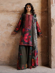Charizma Combination Vol-02 Embroidered Linen Unstitched 3Pc Suit CCW6-18