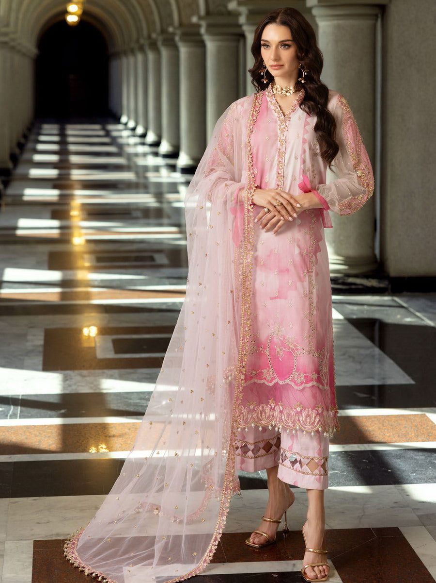 Charizma Festive Unstitched Exclusive Handwork 3Pc Suit ED5-06