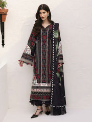 Baroque Eid Lawn Unstitched Embroidered 3Pc Suit BEL-25-D01