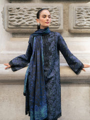 Meet Me In Istanbul by Rang Rasiya Unstitched Khaddar 3Pc Suit - RAVEN