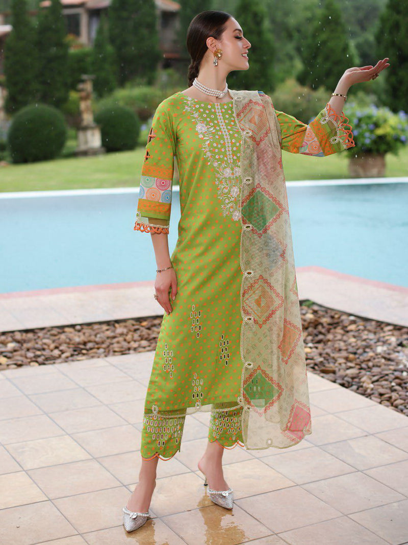 Charizma Sheen Embroidered Lawn Unstitched 3Pc Suit SH5-06