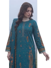Al Zohaib Colors Printed Linen Unstitched 3Pc Suit D-02