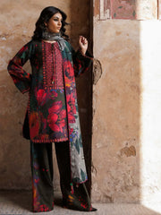 Charizma Combination Vol-02 Embroidered Linen Unstitched 3Pc Suit CCW6-18