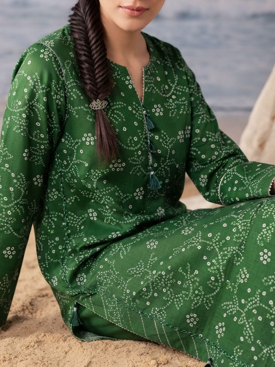 Sooz-e-Winter by Fiza Noor Printed Khaddar Unstitched 3Pc Suit D-06