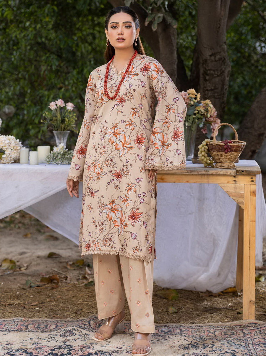 Motifz Classics Digital Printed Lawn Unstitched 2Pc Suit D-09