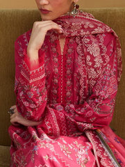 Zara Shahjahan Satori Embroidered Lawn Unstitched 3Pc Suit D-07A HIKARI