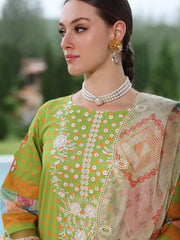 Charizma Sheen Embroidered Lawn Unstitched 3Pc Suit SH5-06