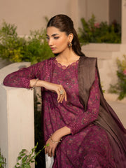 Iznik Eid Festive Embroidered Luxury Lawn Unstitched 3Pc Suit EFL-09