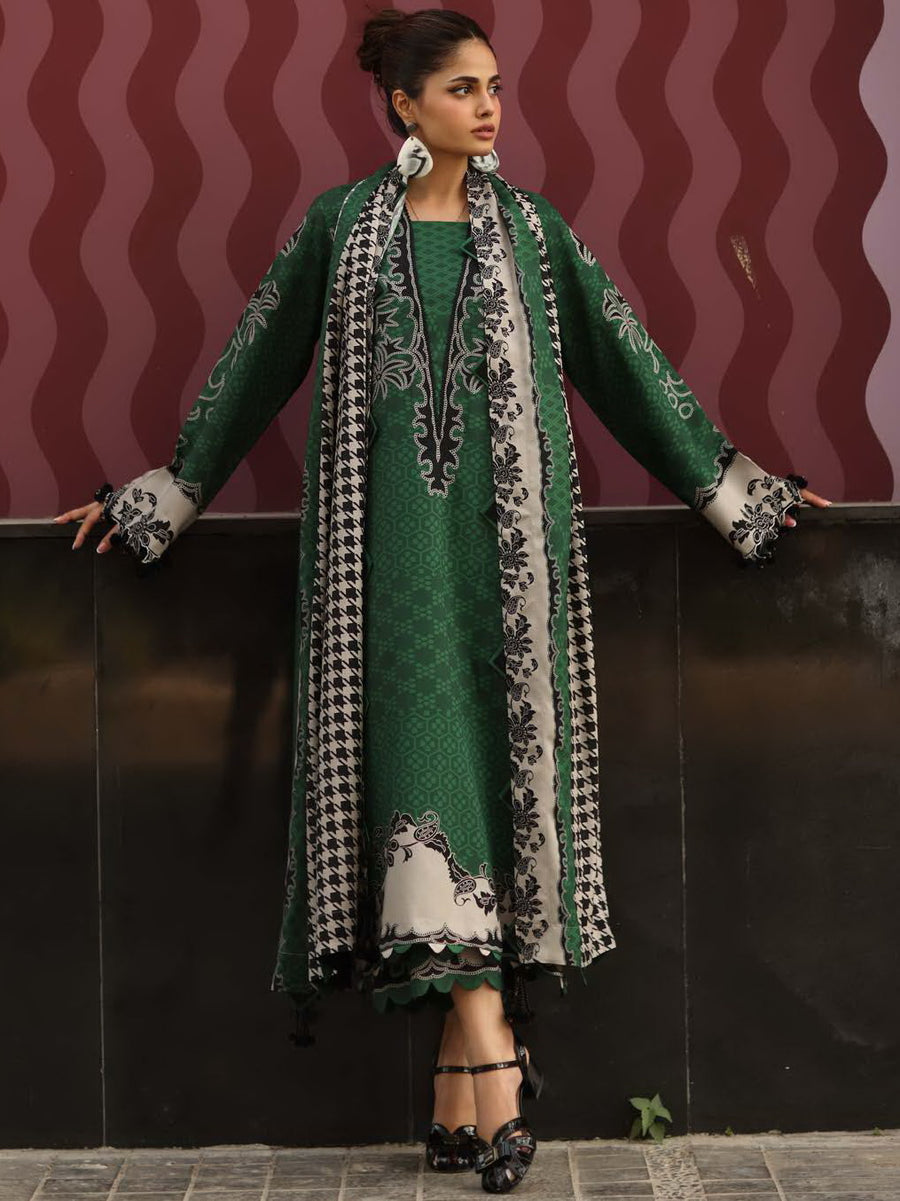 Charizma C-Print Vol-02 Printed Linen Unstitched 3Pc Suit CPW5-14