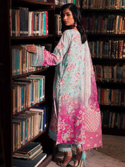 Nureh Glam Girl Embroidered Lawn Unstitched 3Pc Suit GL-16