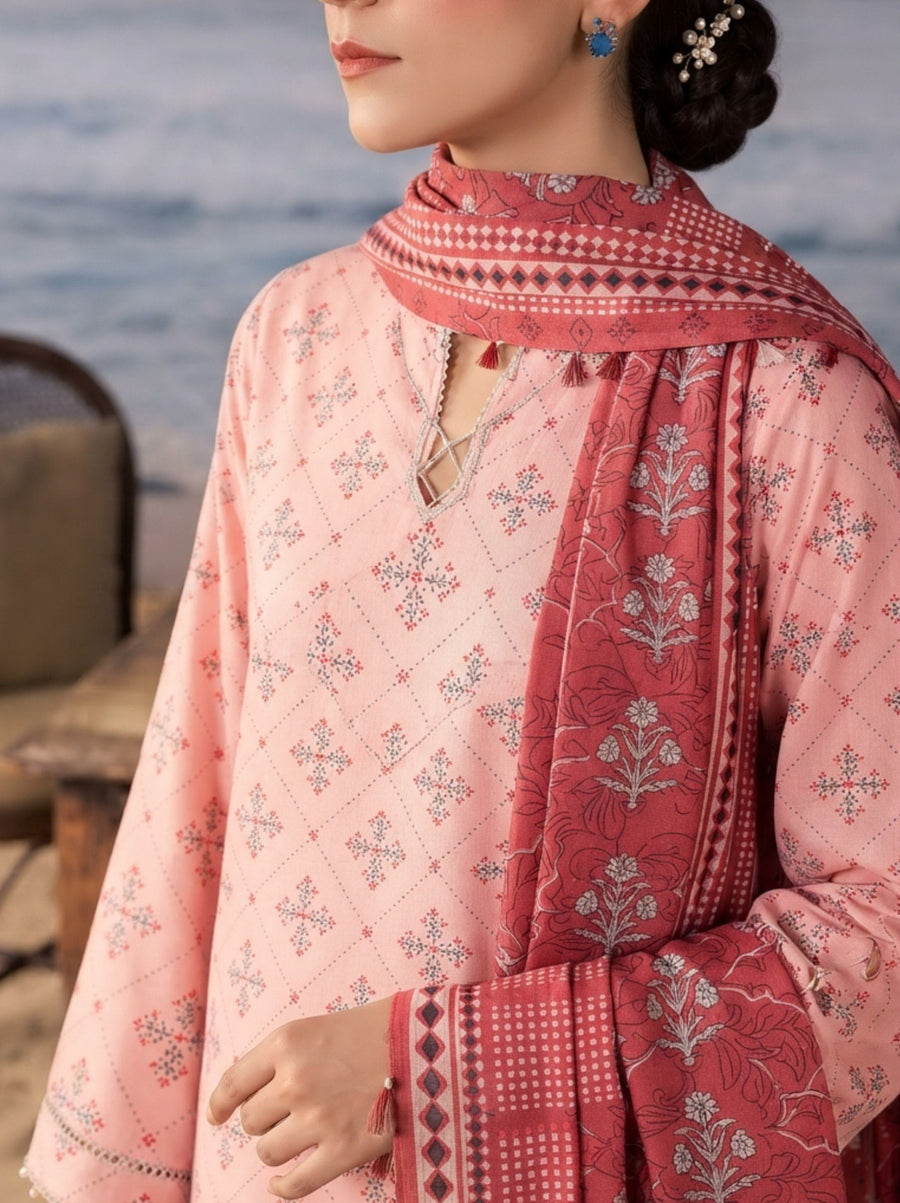 Sooz-e-Winter by Fiza Noor Printed Khaddar Unstitched 3Pc Suit D-05