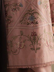 Coco by Zara Shahjahan Winter Unstitched Karandi 3Pc Suit D-04A CORAL