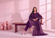 Zeenia Marina Digital Printed Linen Unstitched 3Pc Suit JS-08