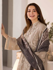 Sobia Nazir Embroidered Khaddar Unstitched 3Pc Suit WS24-4A