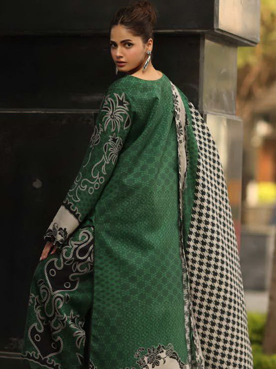 Charizma C-Print Vol-02 Printed Linen Unstitched 3Pc Suit CPW5-14