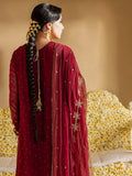 Nureh Mukeshkari Embroidered Mukesh Chiffon Unstitched 3Pc Suit MK-16
