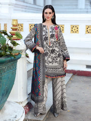 Charizma Combination Vol-02 Embroidered Linen Unstitched 3Pc Suit CCW6-19