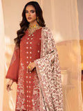 NUREH Exclusive Embroidered Dhanak Unstitched 3Pc Suit NE-66