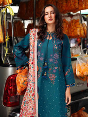 Charizma Poshima Embroidered Leather Unstitched 3Pc Suit PSW5-06