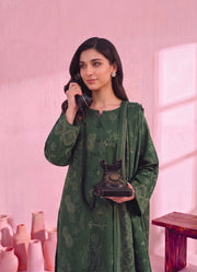 Zeenia Marina Digital Printed Linen Unstitched 3Pc Suit JS-09