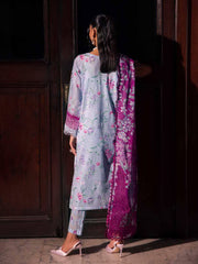 Nureh Glam Girl Embroidered Lawn Unstitched 3Pc Suit GL-17