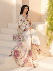 Iznik Eid Festive Embroidered Luxury Lawn Unstitched 3Pc Suit EFL-05