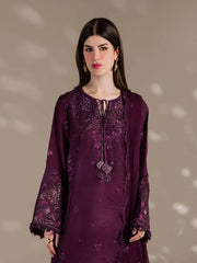 Nureh The Silk Embroidered Premium Silk Unstitched 3Pc Suit S-36