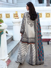 Charizma Combination Vol-02 Embroidered Linen Unstitched 3Pc Suit CCW6-19