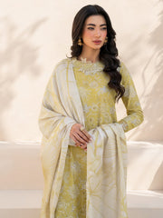 Iznik Eid Festive Embroidered Luxury Lawn Unstitched 3Pc Suit EFL-08
