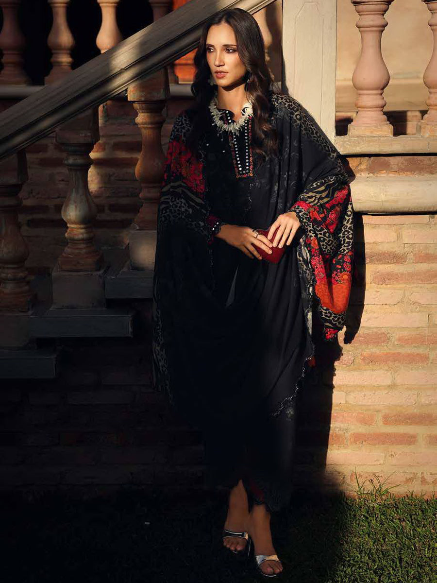 Charizma Combination Vol-02 Embroidered Linen Unstitched 3Pc Suit CCW7-16