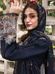 Rang Rasiya Carnation Embroidered Lawn Unstitched 3Pc Suit D-12 LIARO