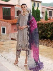 Charizma Sheen Embroidered Lawn Unstitched 3Pc Suit SH5-08