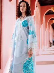 Charizma Reem Embroidered Lawn Unstitched 3Pc Suit RM5-05