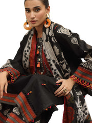 Charizma C-Print Vol-02 Printed Linen Unstitched 3Pc Suit CPW5-15