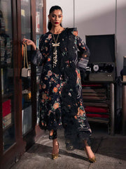 Nureh Glam Girl Embroidered Lawn Unstitched 3Pc Suit GL-18