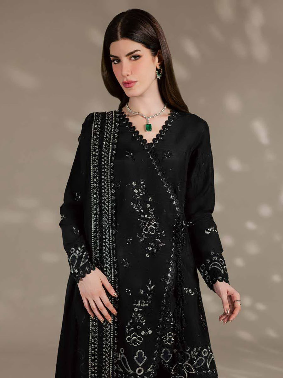 Nureh The Silk Embroidered Premium Silk Unstitched 3Pc Suit S-37