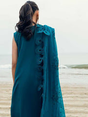 NUREH Khuwab Embroidered Swiss Lawn Unstitched 3 Piece Suit NE-148