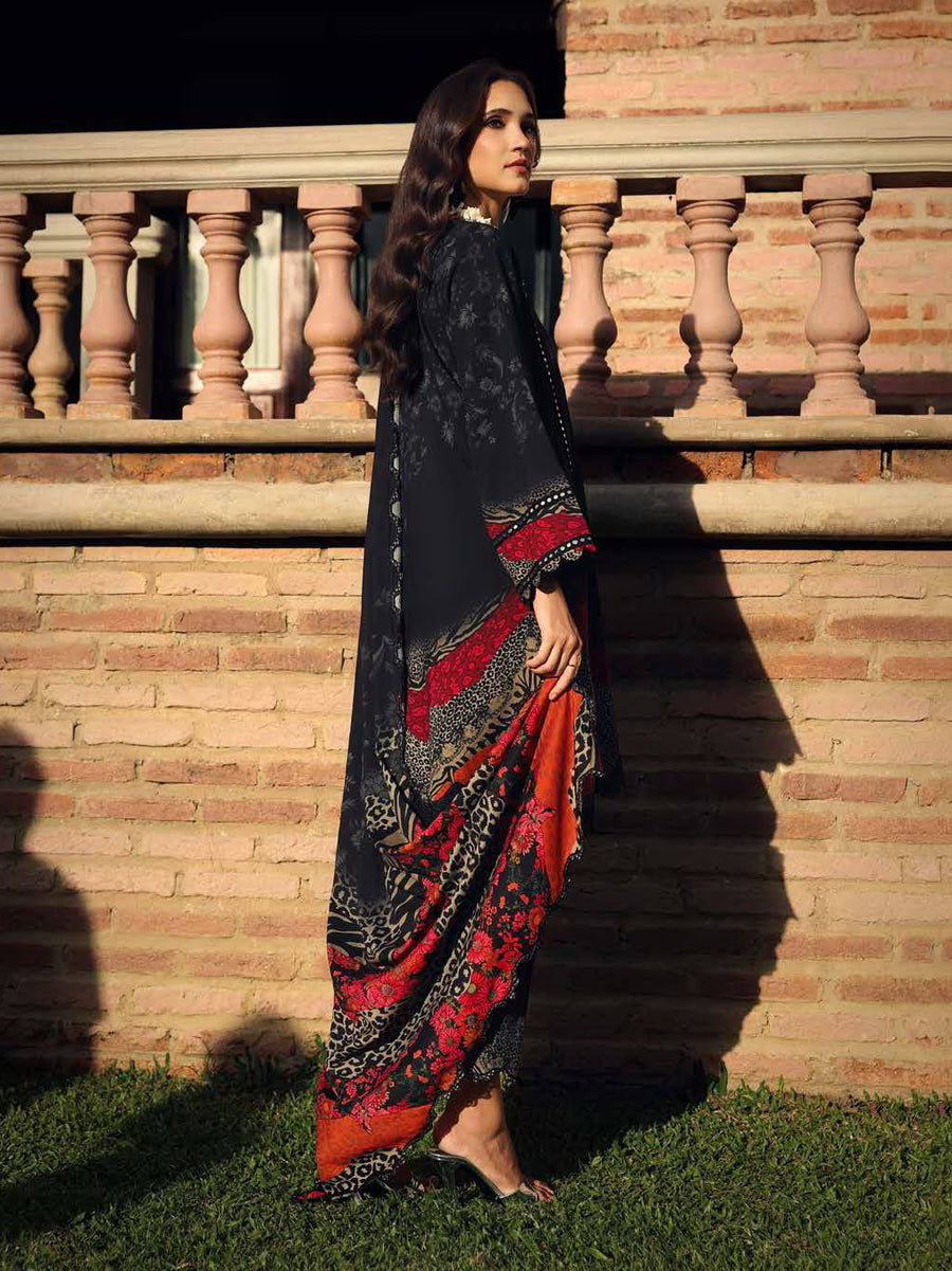 Charizma Combination Vol-02 Embroidered Linen Unstitched 3Pc Suit CCW7-16