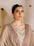 Nureh Mukeshkari Embroidered Mukesh Chiffon Unstitched 3Pc Suit MK-17