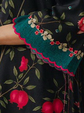 Coco by Zara Shahjahan Prints Vol-05 Unstitched Linen 3Pc Suit D-04A Sienna Field