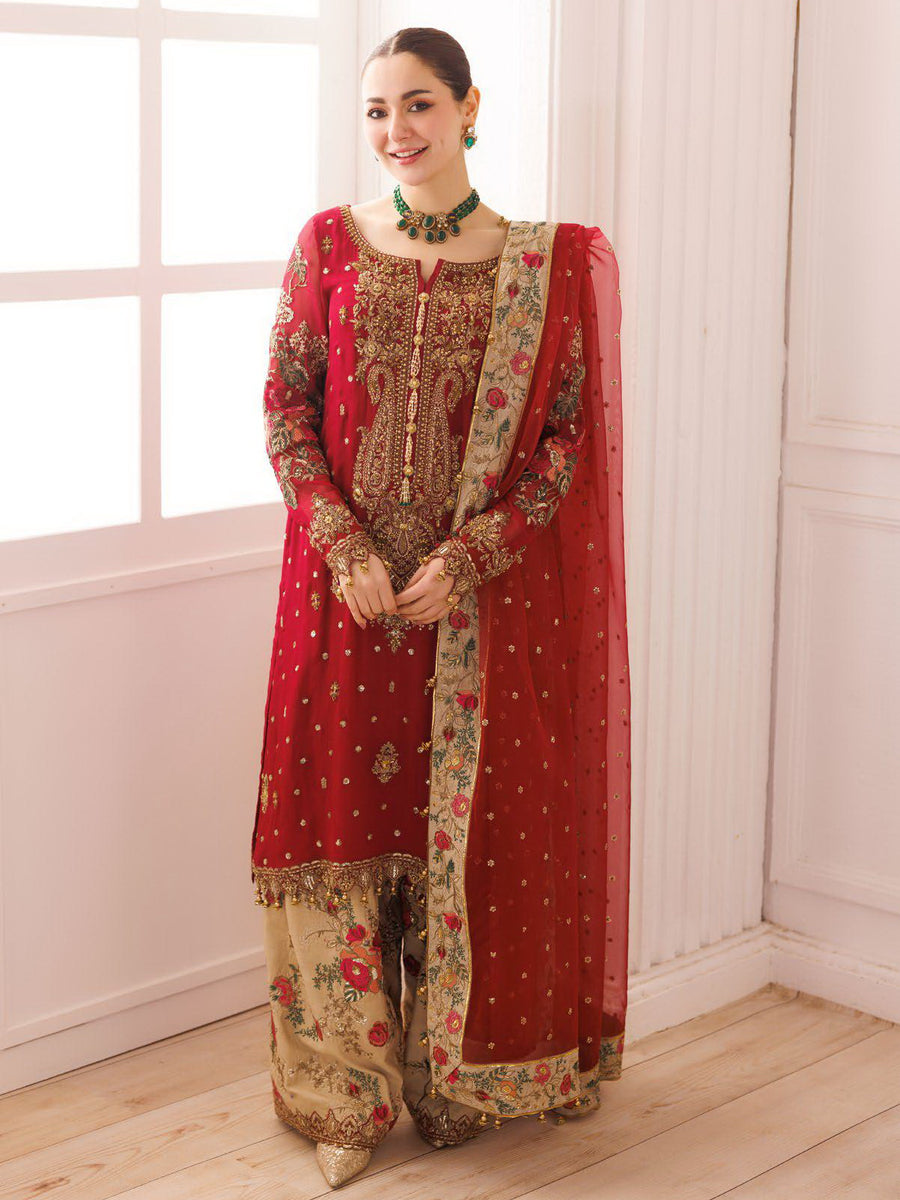 Charizma Dastan-e-Jashan Luxury Chiffon Unstitched 3Pc Suit DJ5-05